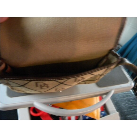 Dooney & Bourke Signature Canvas Crossbody Bag Small - Picture 10 of 16